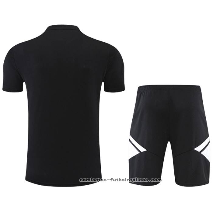 Chandal del Juventus Manga Corta 2022-2023 Negro - Pantalon Corto